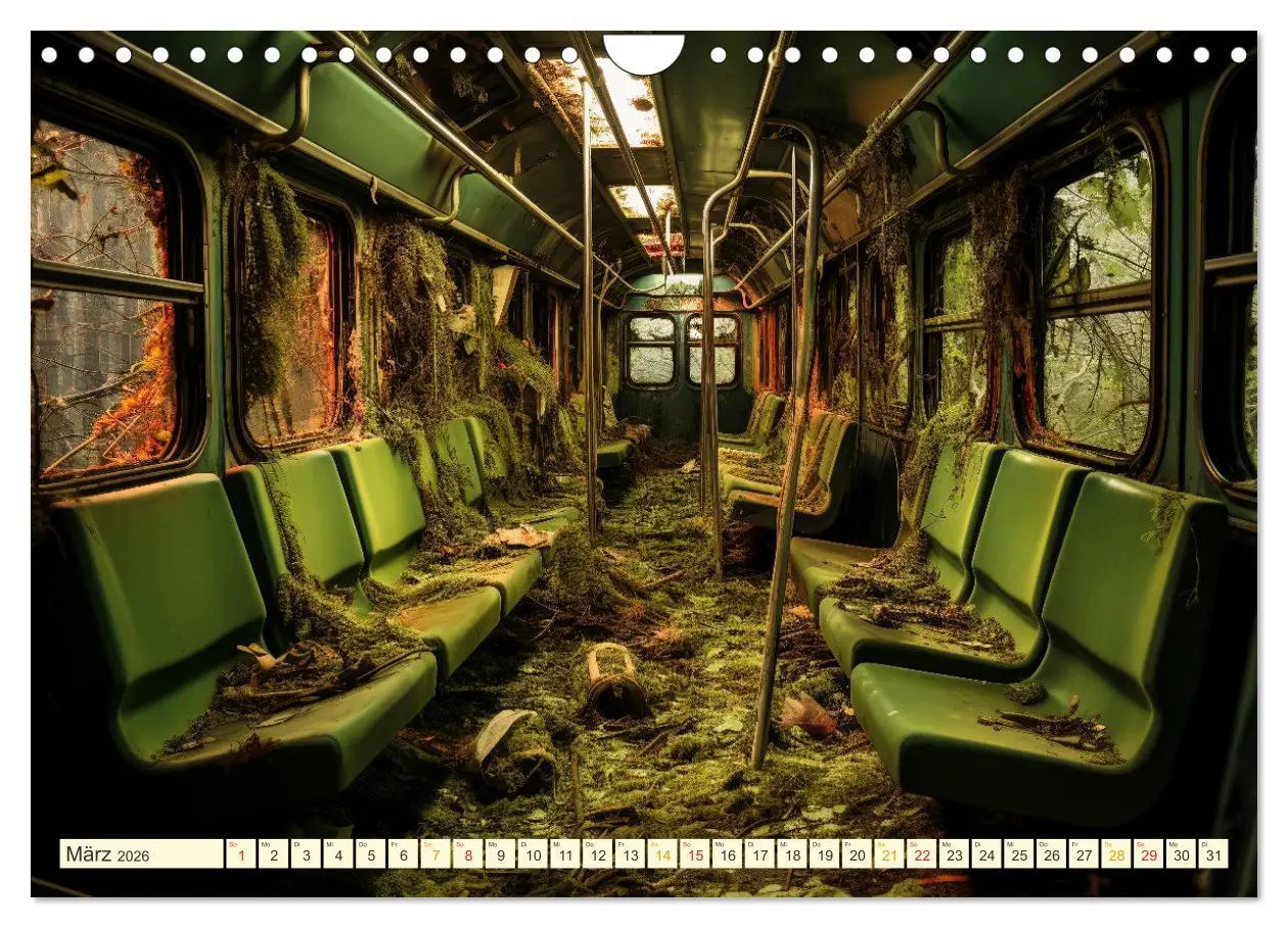 Bild: 9783457367230 | Straßenbahn ausgedient (Wandkalender 2026 DIN A4 quer), CALVENDO...