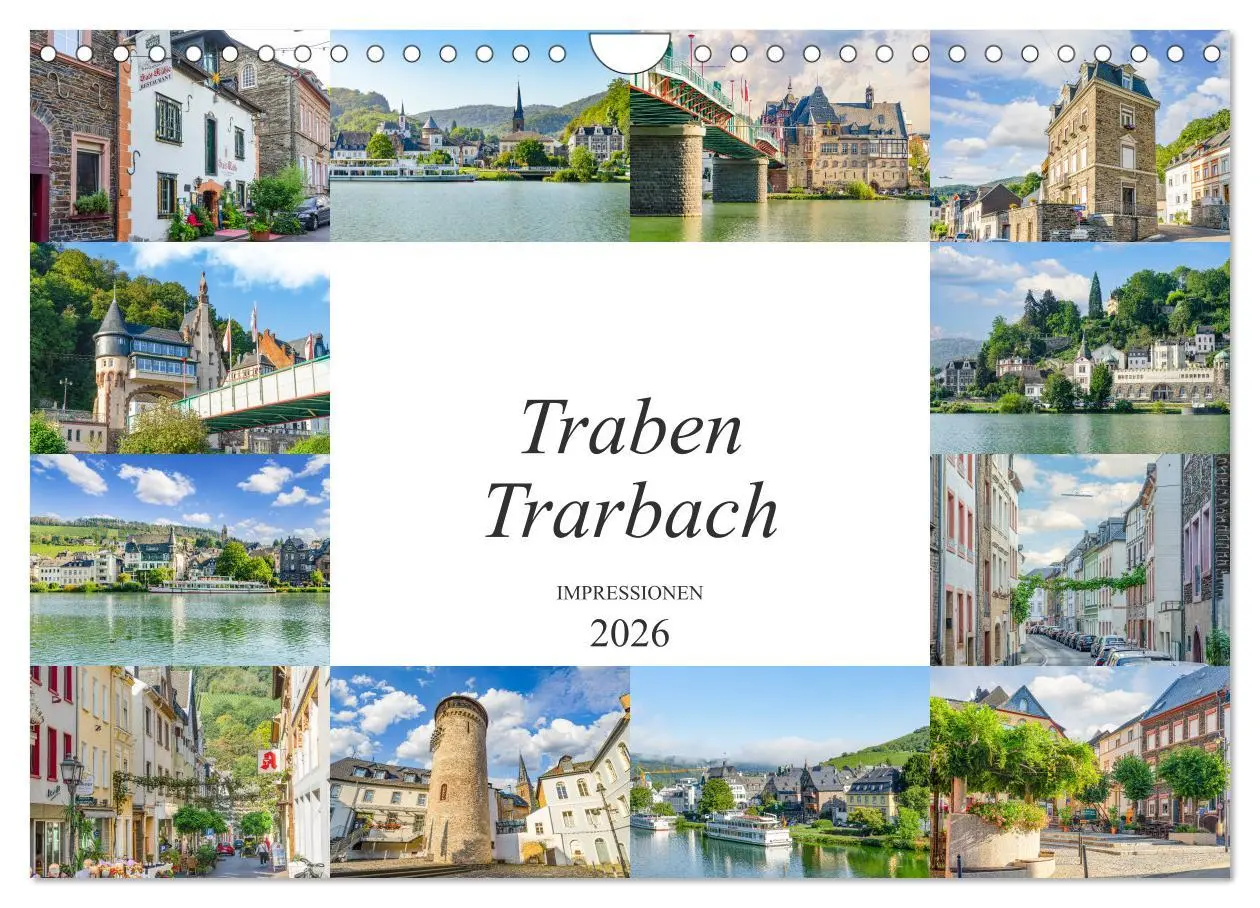 Cover: 9783457747230 | Traben Trarbach Impressionen (Wandkalender 2026 DIN A4 quer),...