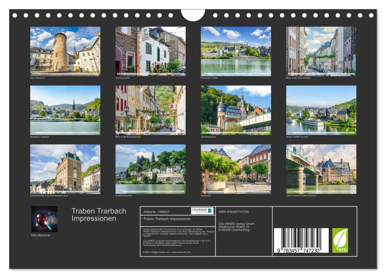 Bild: 9783457747230 | Traben Trarbach Impressionen (Wandkalender 2026 DIN A4 quer),...