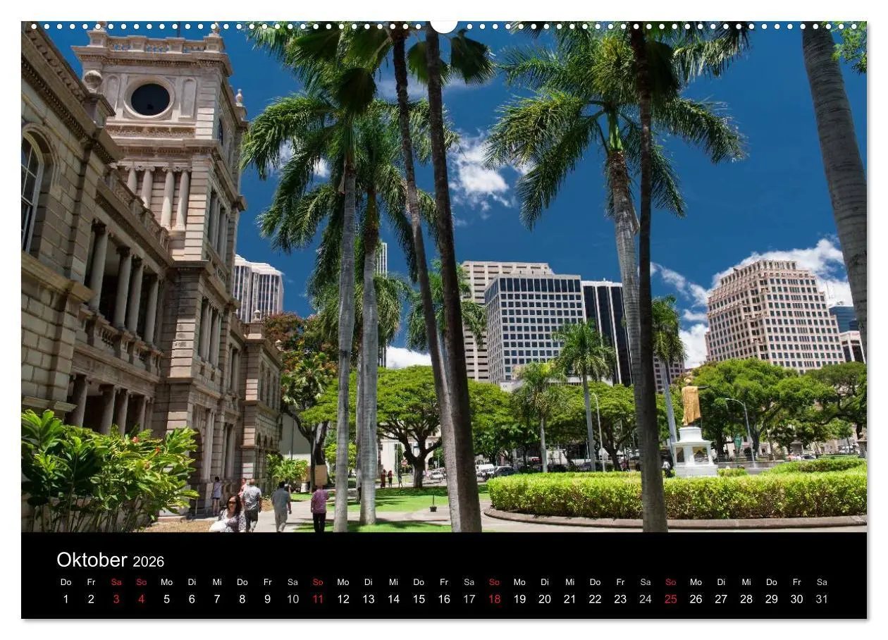 Bild: 9783516147230 | Hawaii - Oahu - Maui (Wandkalender 2026 DIN A2 quer), CALVENDO...