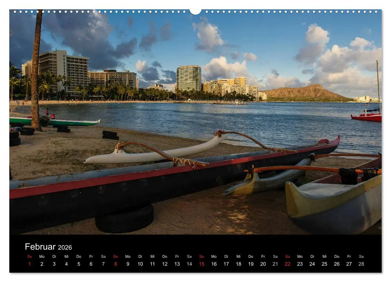 Bild: 9783516147230 | Hawaii - Oahu - Maui (Wandkalender 2026 DIN A2 quer), CALVENDO...