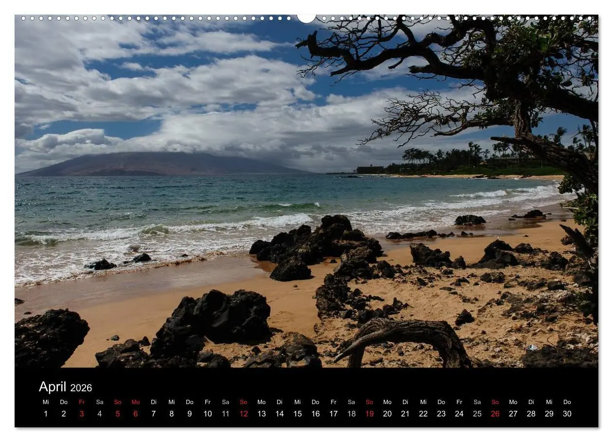 Bild: 9783516147230 | Hawaii - Oahu - Maui (Wandkalender 2026 DIN A2 quer), CALVENDO...