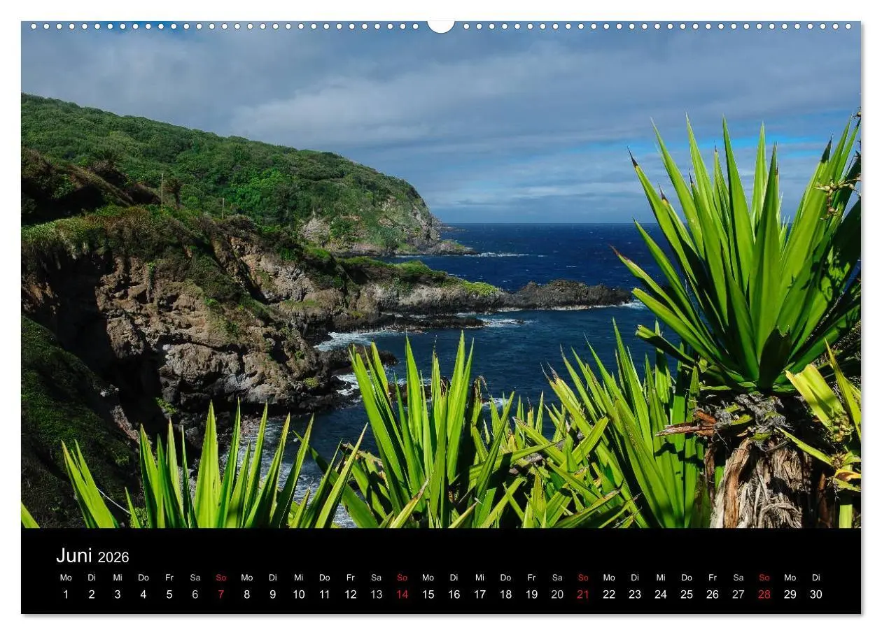 Bild: 9783516147230 | Hawaii - Oahu - Maui (Wandkalender 2026 DIN A2 quer), CALVENDO...