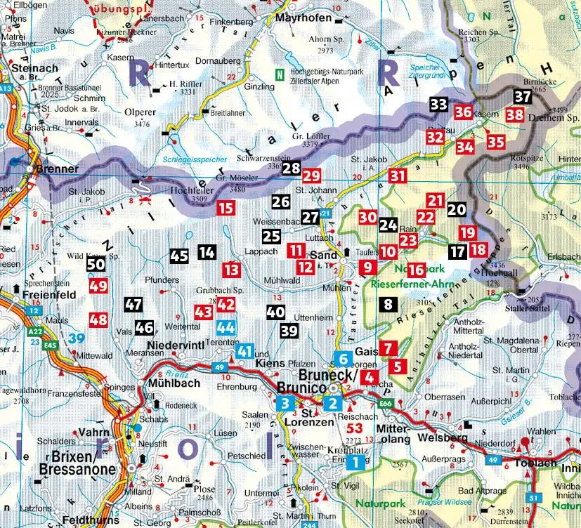Bild: 9783763347230 | Tauferer Ahrntal | mit Pfunderer Bergen. 50 Touren mit GPS-Tracks