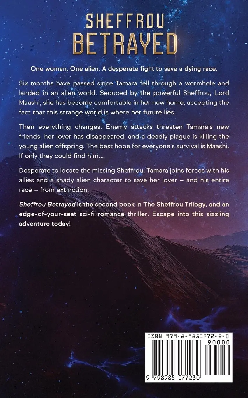 Rückseite: 9798985077230 | Sheffrou Betrayed | The Color of Treason | Cami Michaels | Taschenbuch