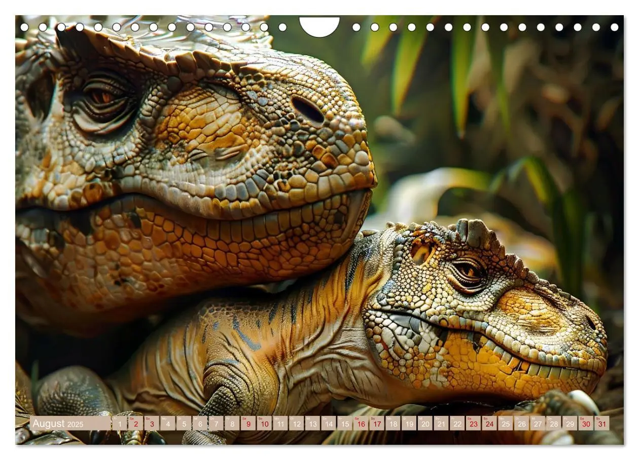 Bild: 9783383797330 | Dino-Babys (Wandkalender 2025 DIN A4 quer), CALVENDO Monatskalender
