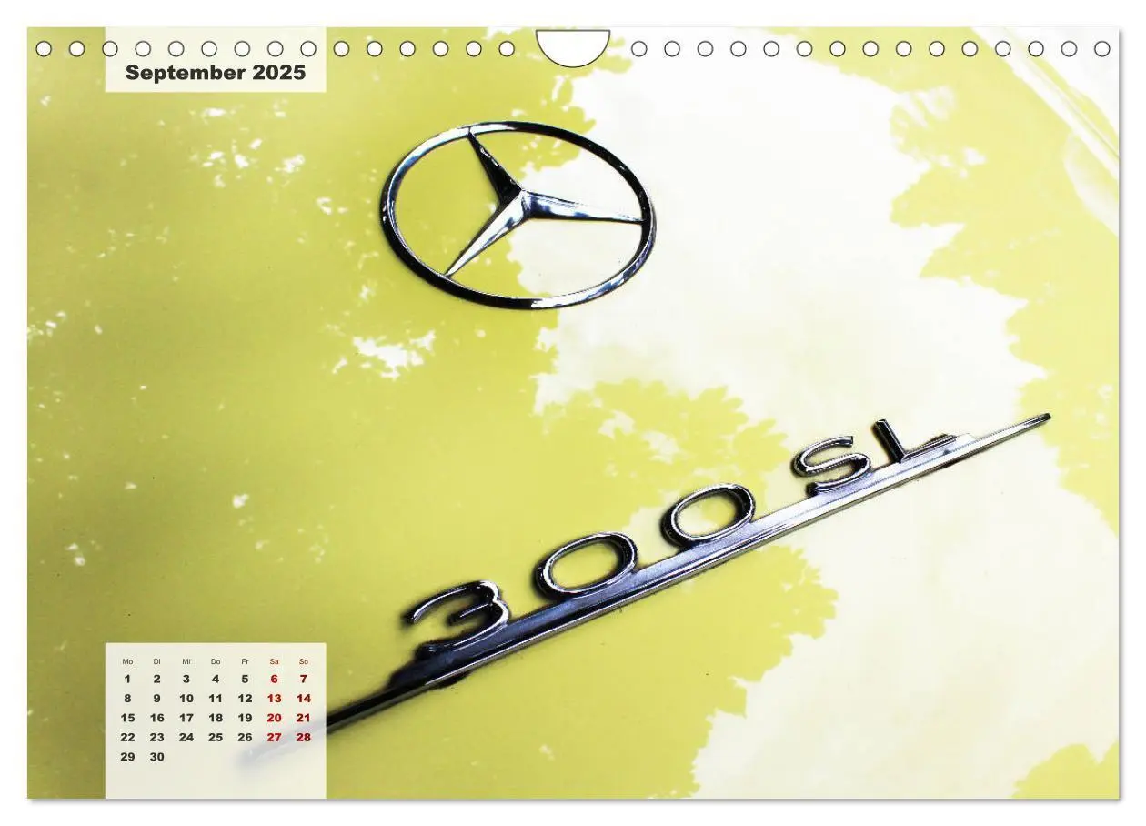 Bild: 9783435337330 | Mercedes Edel &amp; Fein (Wandkalender 2025 DIN A4 quer), CALVENDO...