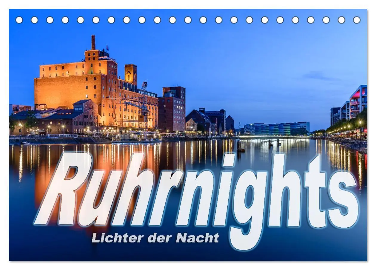 Cover: 9783457597330 | Ruhrnights (Tischkalender 2026 DIN A5 quer), CALVENDO Monatskalender