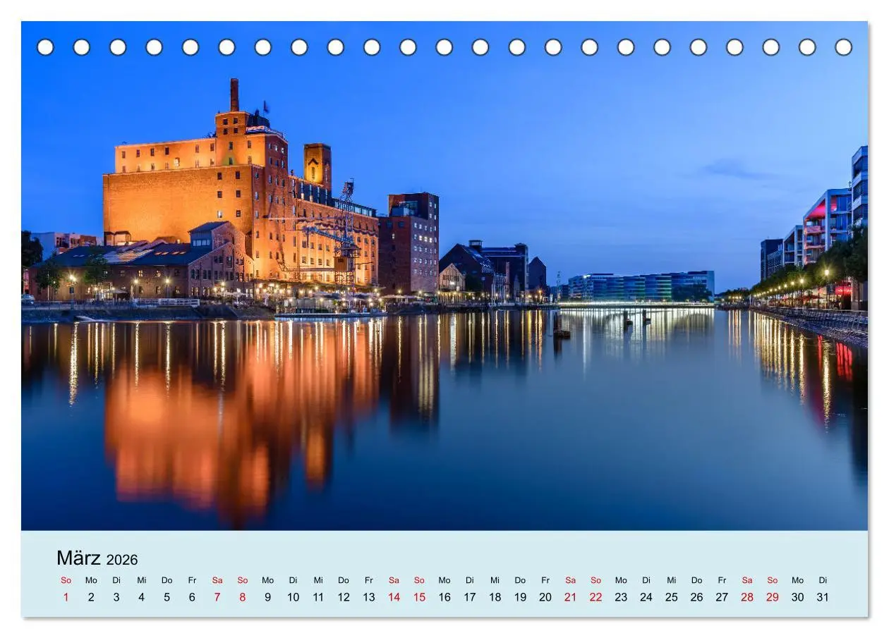 Bild: 9783457597330 | Ruhrnights (Tischkalender 2026 DIN A5 quer), CALVENDO Monatskalender