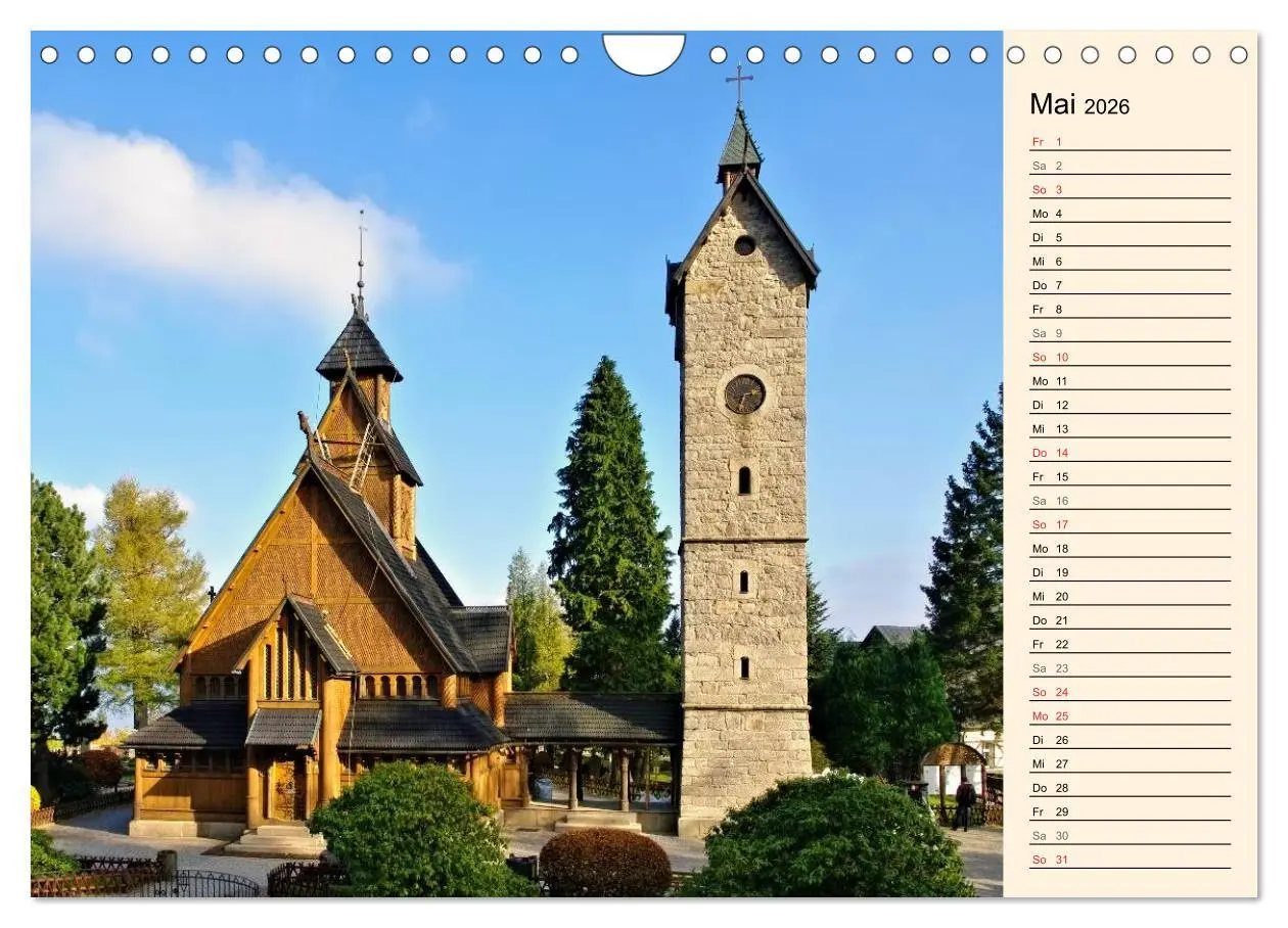 Bild: 9783457977330 | Riesengebirge (Wandkalender 2026 DIN A4 quer), CALVENDO Monatskalender