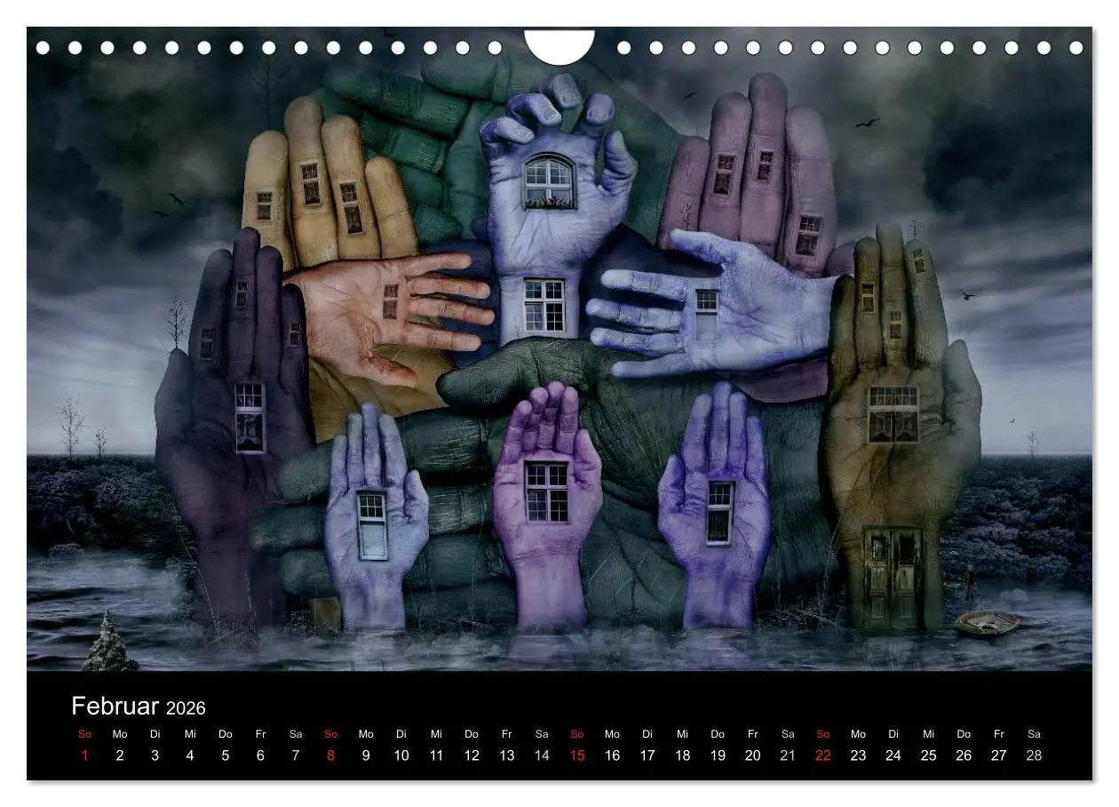 Bild: 9783516137330 | Moderner Surrealismus (Wandkalender 2026 DIN A4 quer), CALVENDO...