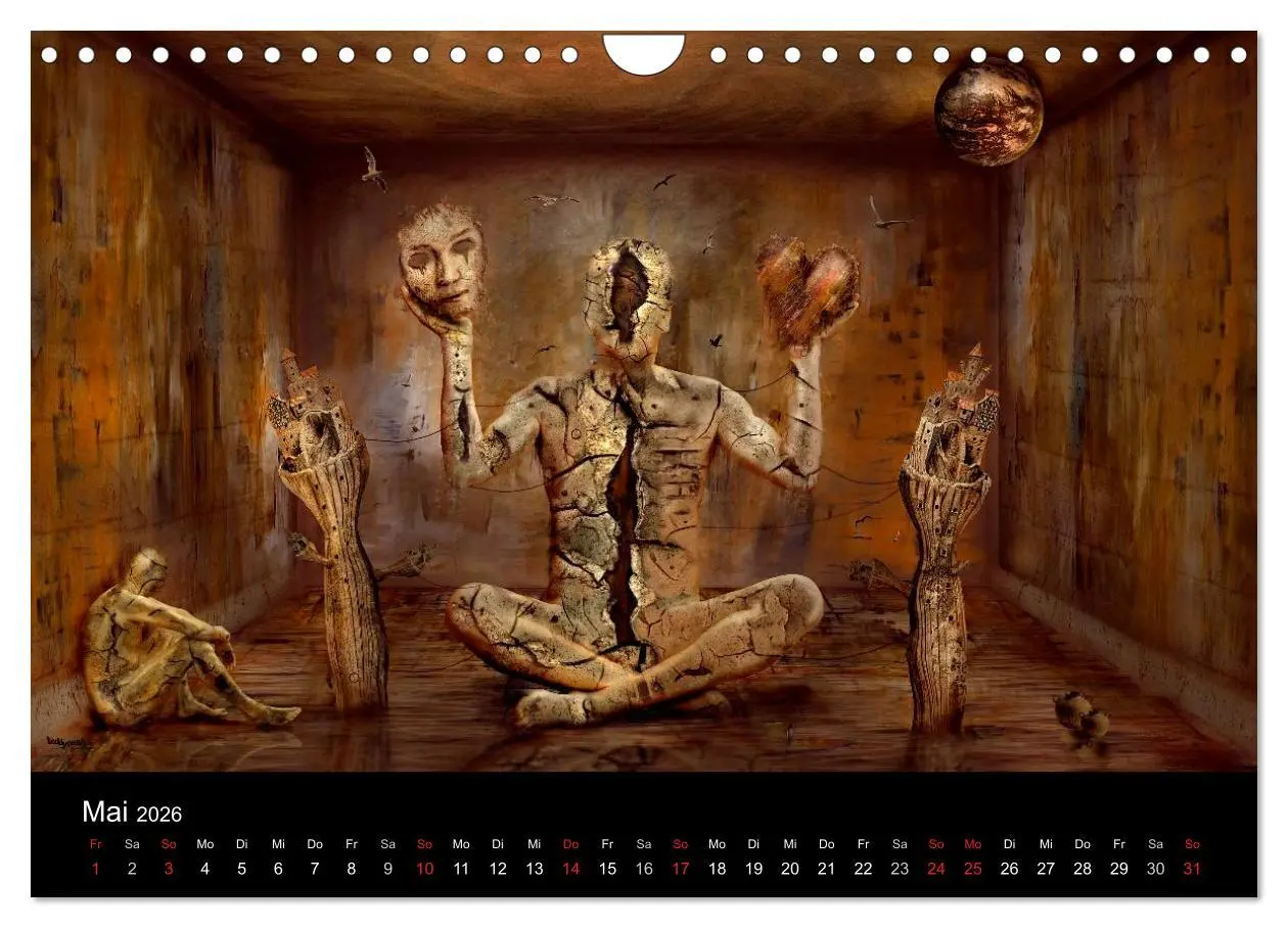 Bild: 9783516137330 | Moderner Surrealismus (Wandkalender 2026 DIN A4 quer), CALVENDO...
