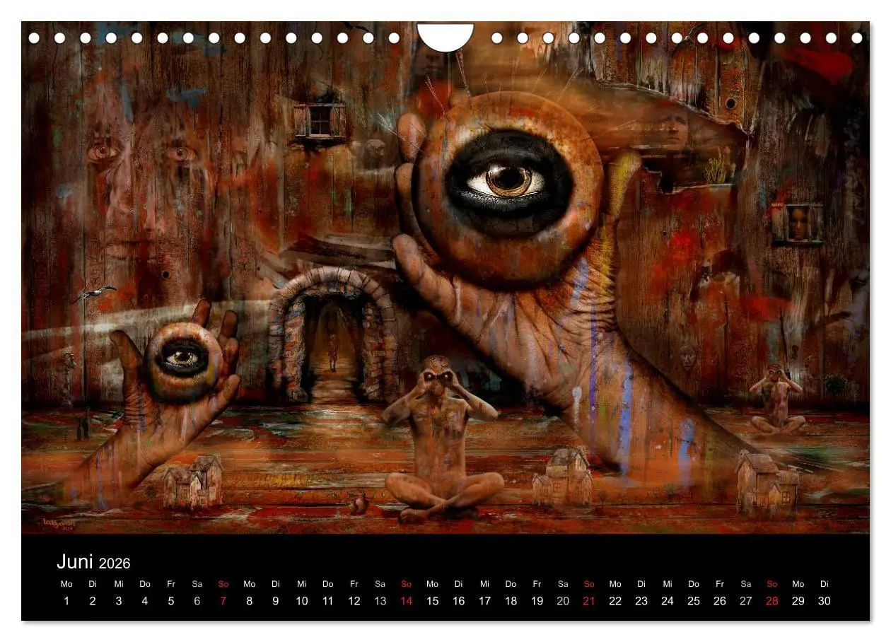 Bild: 9783516137330 | Moderner Surrealismus (Wandkalender 2026 DIN A4 quer), CALVENDO...