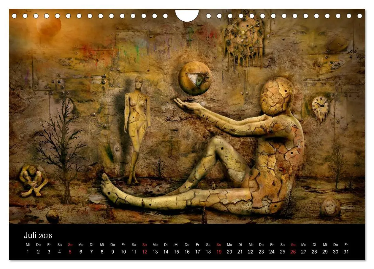 Bild: 9783516137330 | Moderner Surrealismus (Wandkalender 2026 DIN A4 quer), CALVENDO...