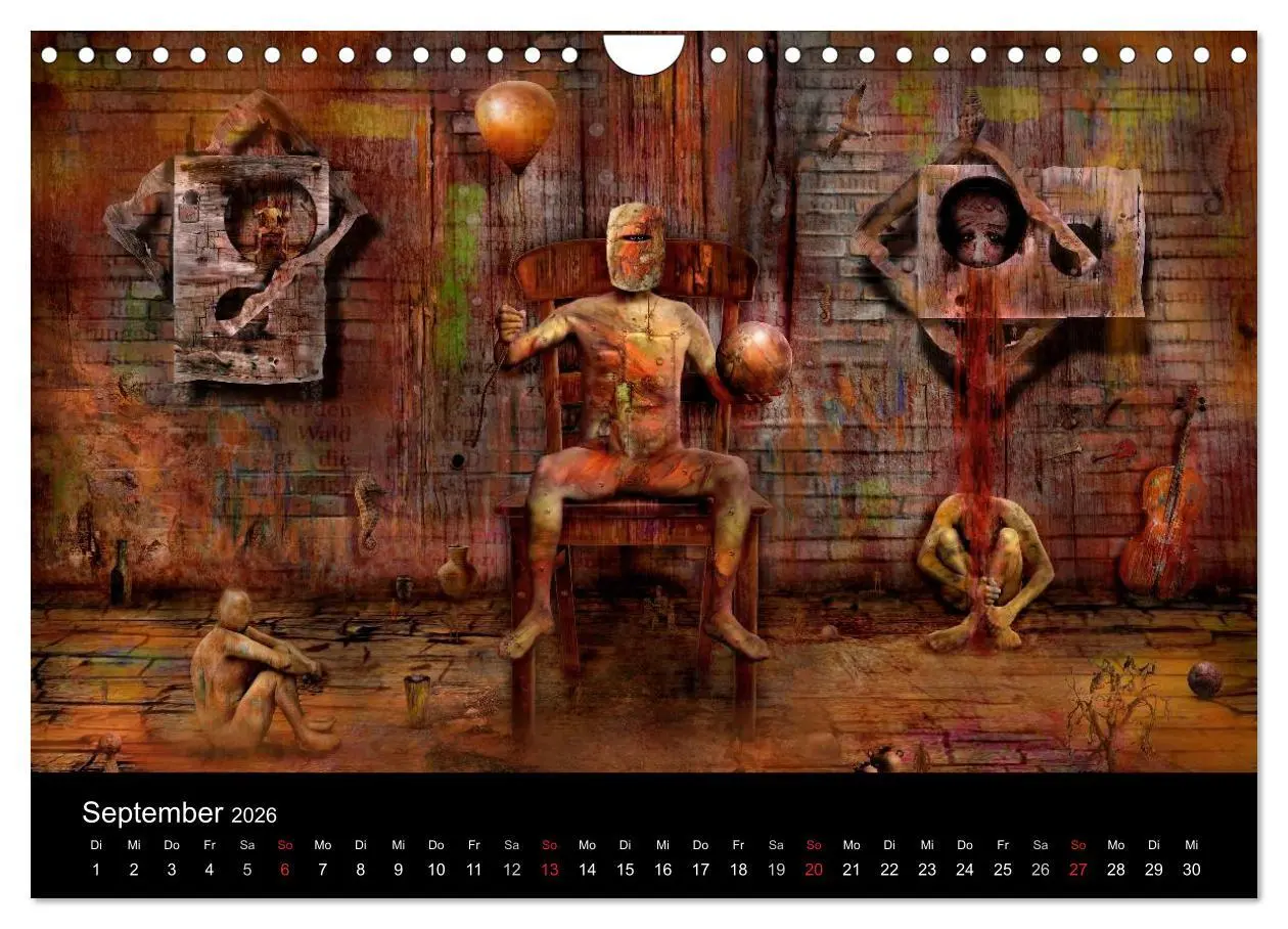 Bild: 9783516137330 | Moderner Surrealismus (Wandkalender 2026 DIN A4 quer), CALVENDO...