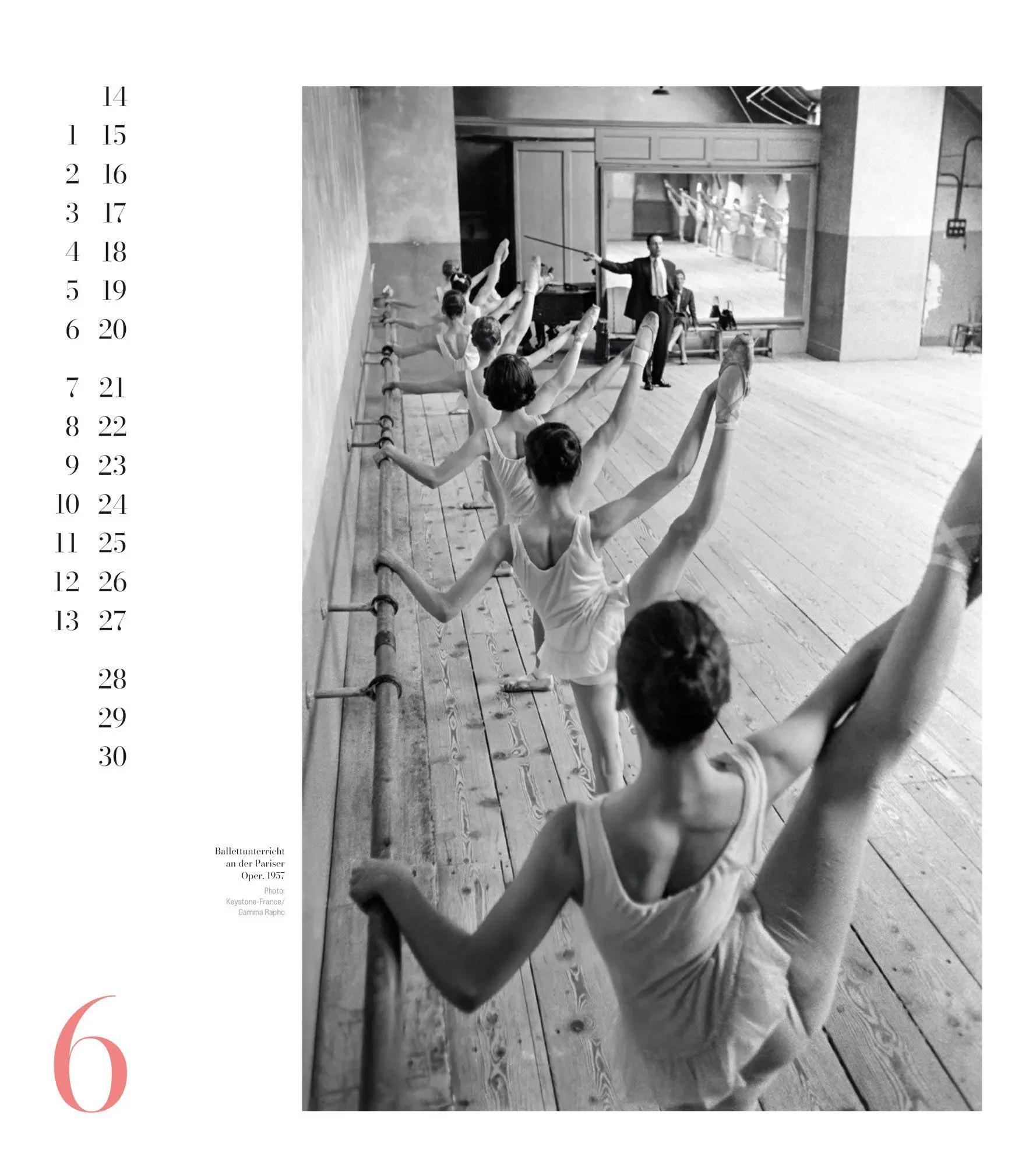Bild: 9783838437330 | Ballett Kalender 2027 | Ackermann Kunstverlag GmbH | Kalender | 14 S.
