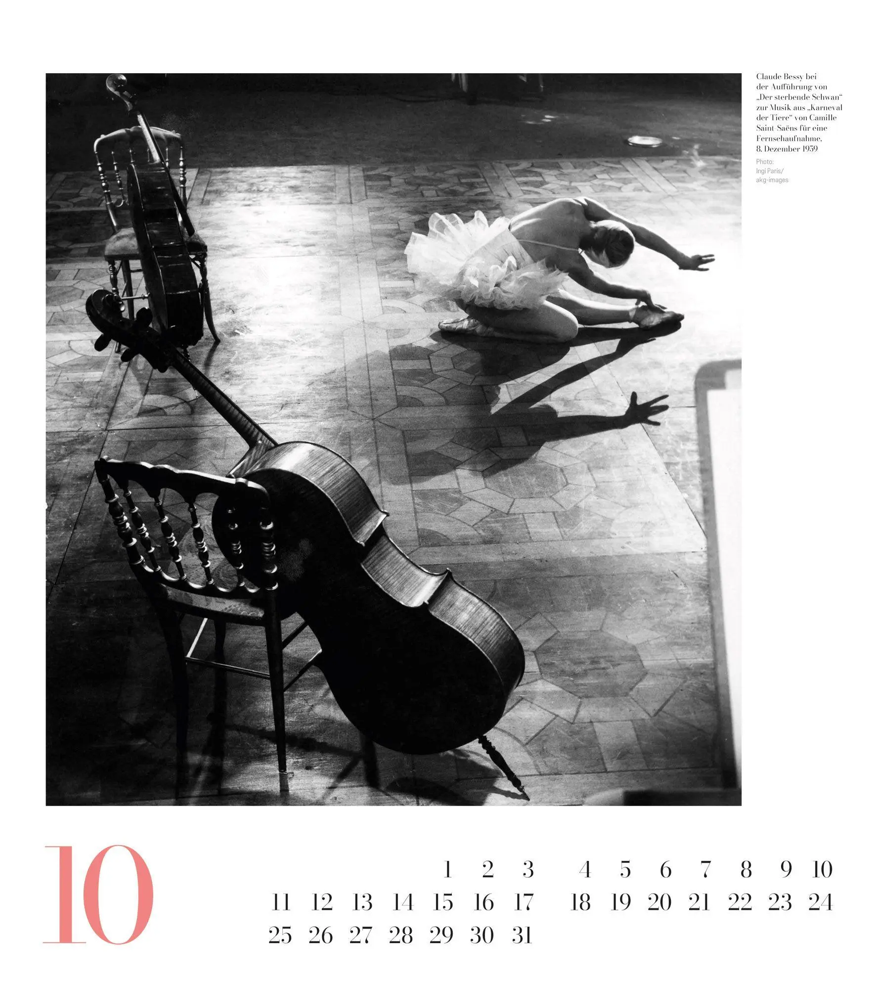 Bild: 9783838437330 | Ballett Kalender 2027 | Ackermann Kunstverlag GmbH | Kalender | 14 S.