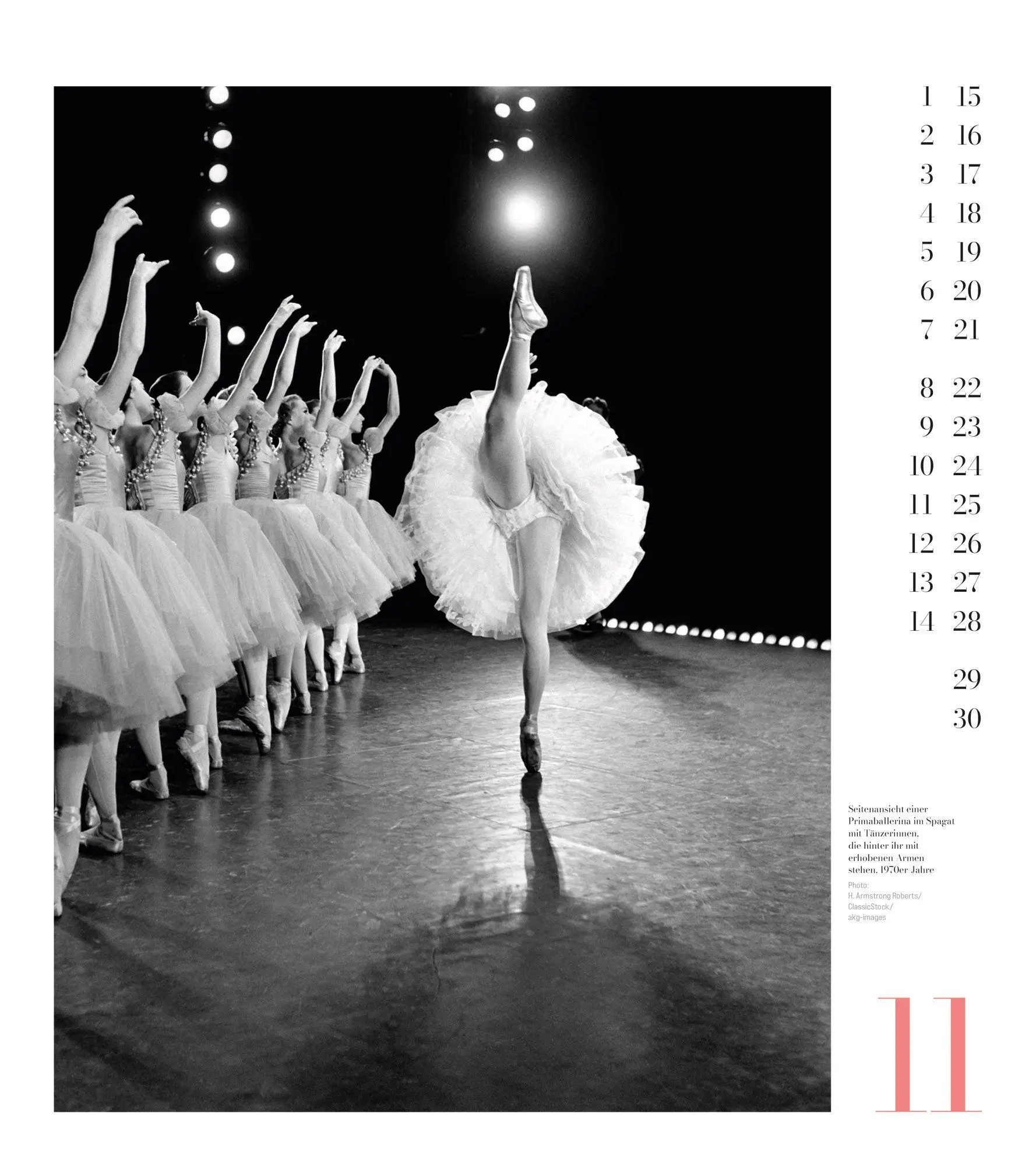 Bild: 9783838437330 | Ballett Kalender 2027 | Ackermann Kunstverlag GmbH | Kalender | 14 S.