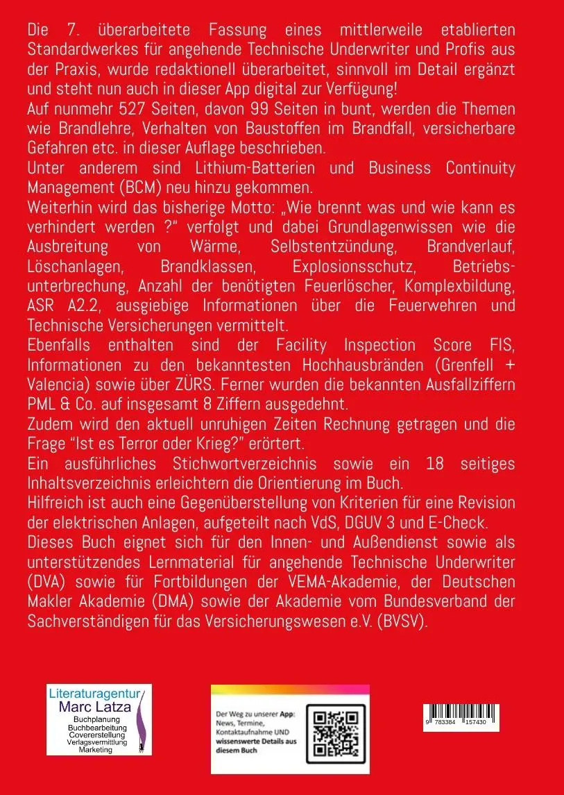 Rückseite: 9783384157430 | Handbuch für das Technische Underwriting | Marc Latza | Buch | 528 S.