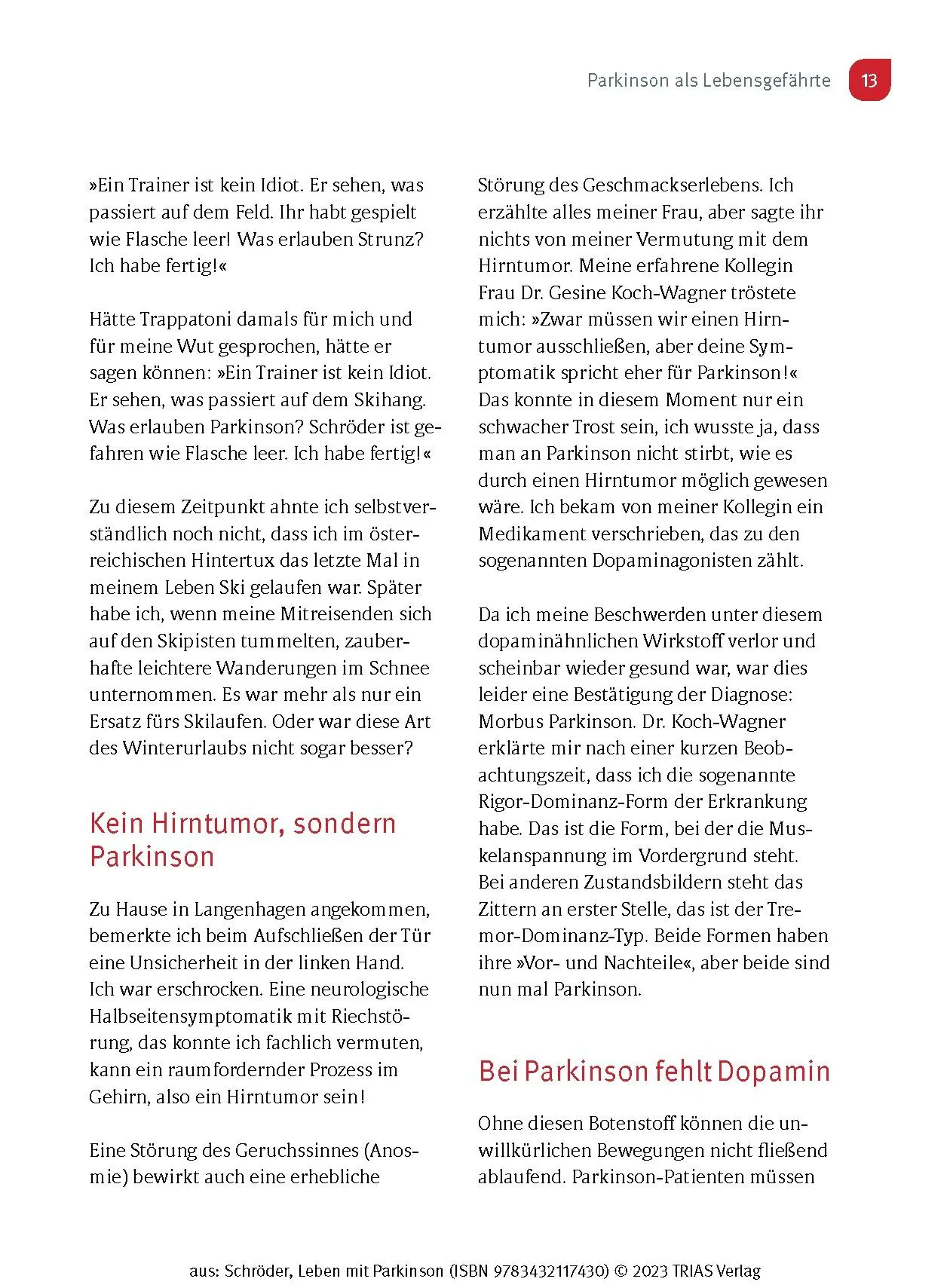 Bild: 9783432117430 | Leben mit Parkinson | Helmut Schröder | Taschenbuch | 136 S. | Deutsch
