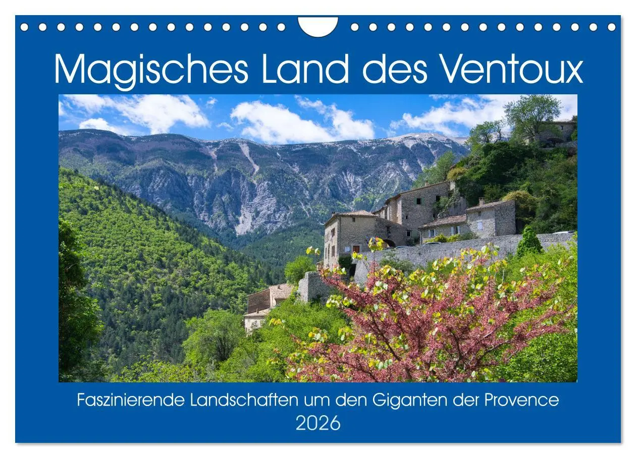 Cover: 9783457277430 | Magisches Land des Ventoux (Wandkalender 2026 DIN A4 quer),...