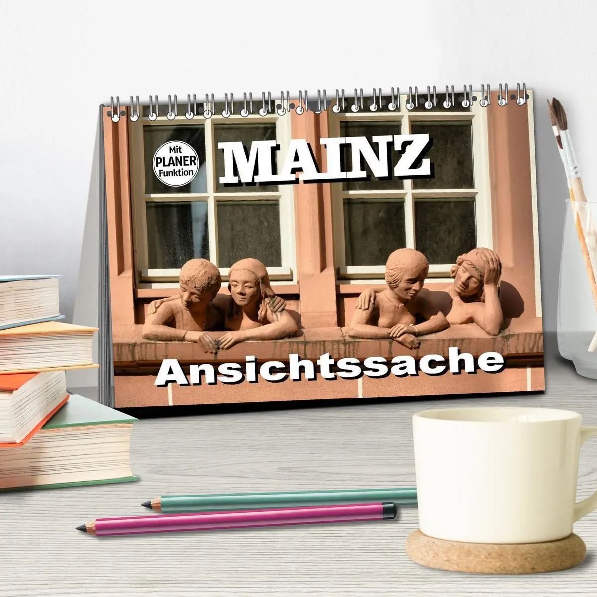 Bild: 9783457967430 | Mainz - Ansichtssache (Tischkalender 2026 DIN A5 quer), CALVENDO...