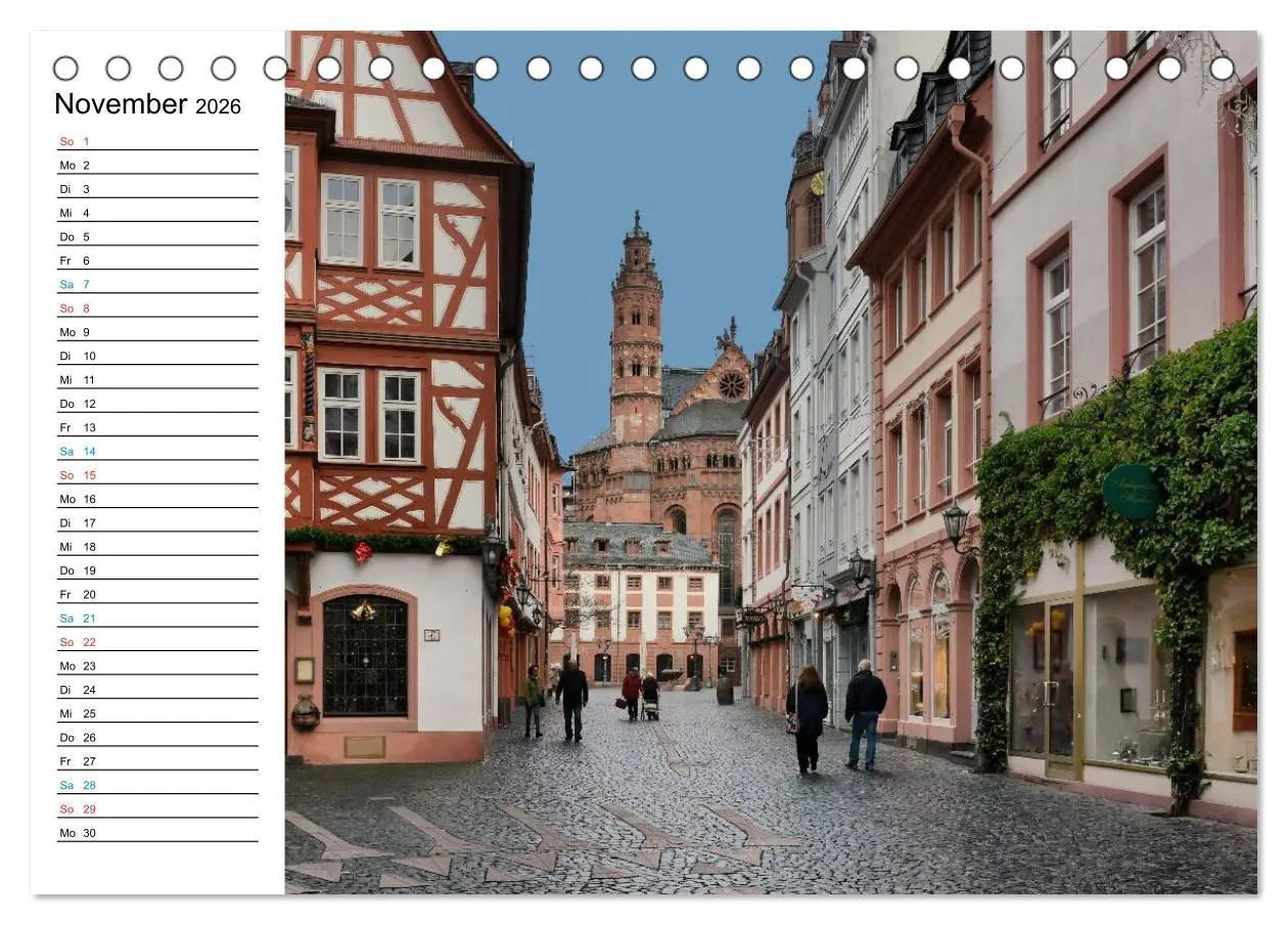 Bild: 9783457967430 | Mainz - Ansichtssache (Tischkalender 2026 DIN A5 quer), CALVENDO...
