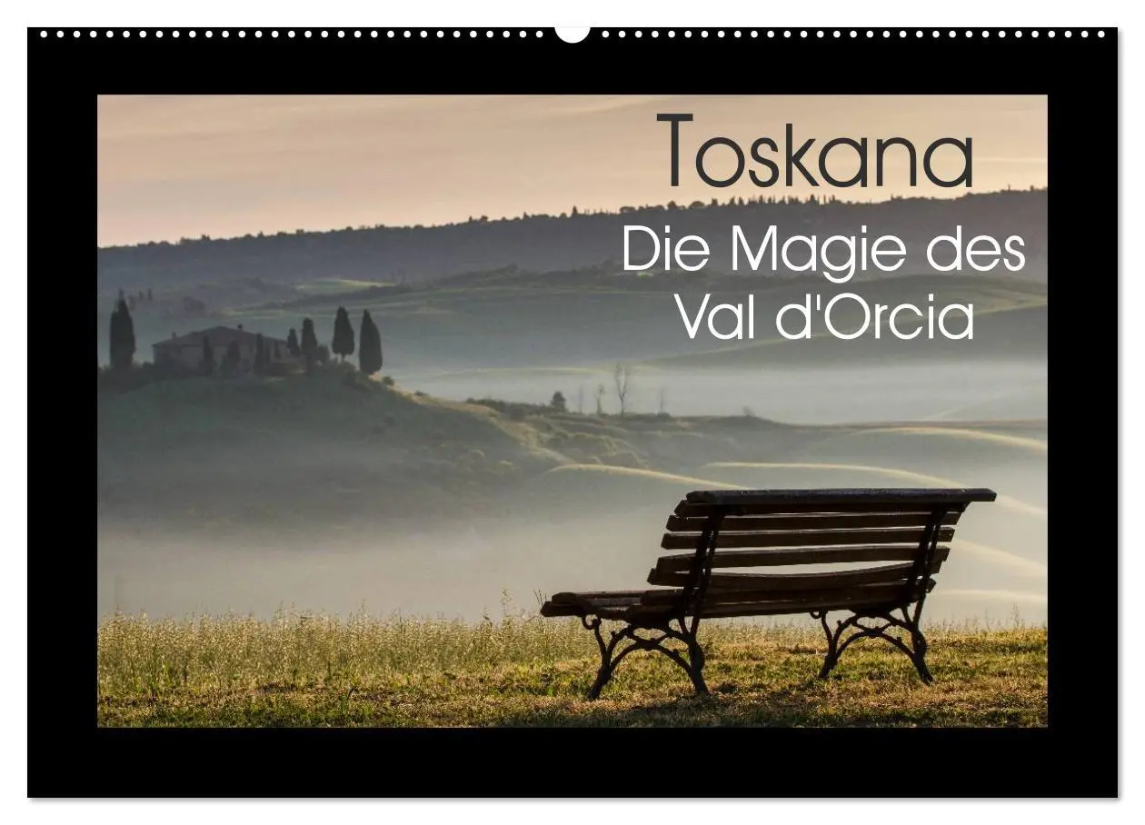 Cover: 9783516057430 | Toskana - Die Magie des Val d'Orcia (Wandkalender 2026 DIN A2...