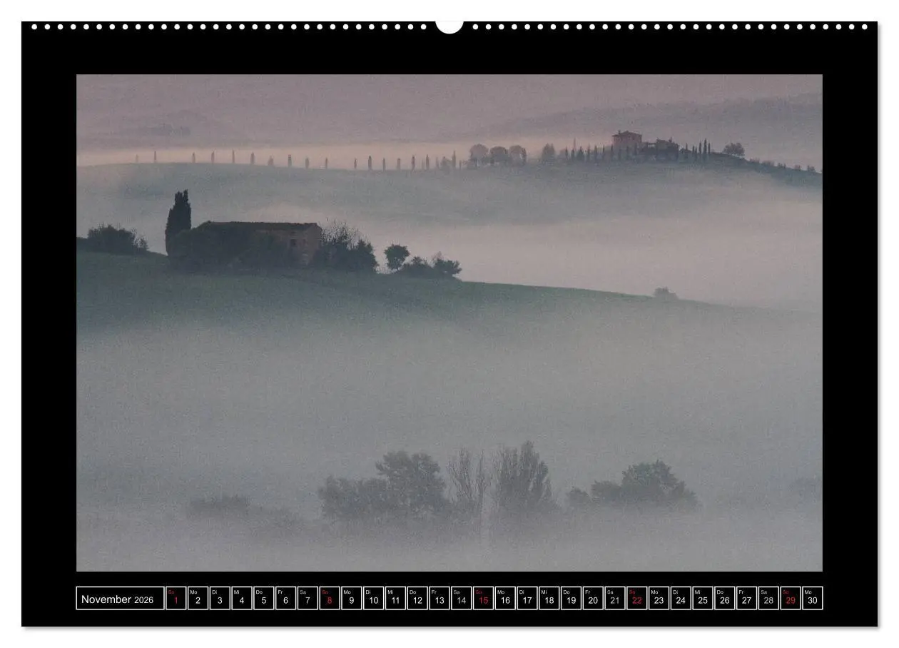 Bild: 9783516057430 | Toskana - Die Magie des Val d'Orcia (Wandkalender 2026 DIN A2...