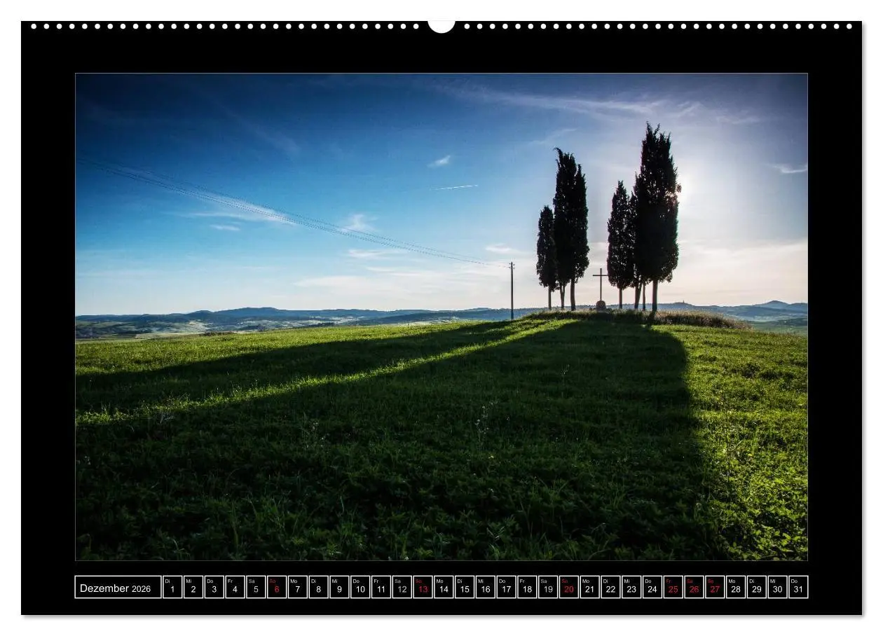 Bild: 9783516057430 | Toskana - Die Magie des Val d'Orcia (Wandkalender 2026 DIN A2...