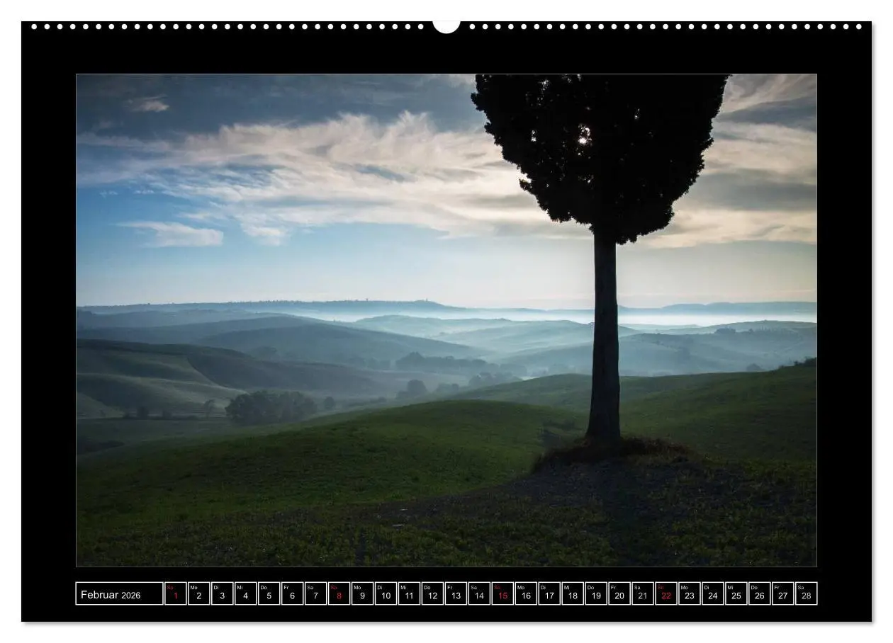Bild: 9783516057430 | Toskana - Die Magie des Val d'Orcia (Wandkalender 2026 DIN A2...
