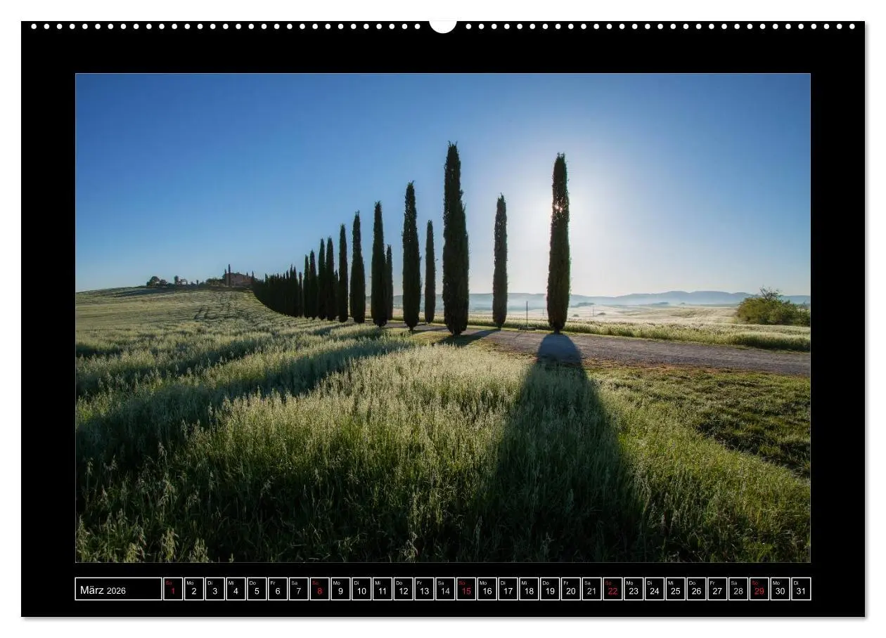 Bild: 9783516057430 | Toskana - Die Magie des Val d'Orcia (Wandkalender 2026 DIN A2...