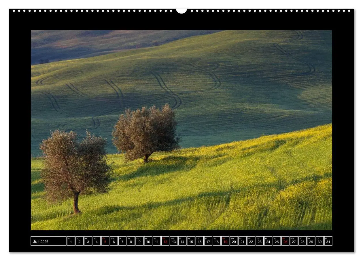 Bild: 9783516057430 | Toskana - Die Magie des Val d'Orcia (Wandkalender 2026 DIN A2...