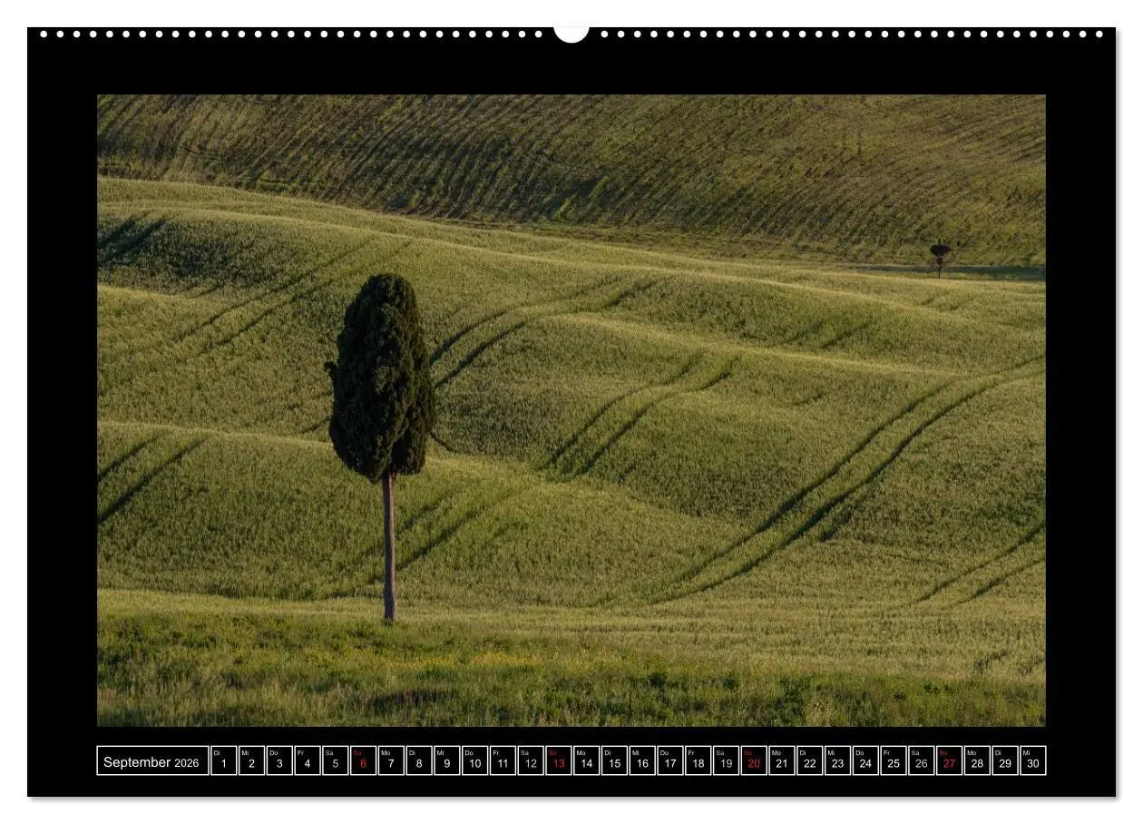 Bild: 9783516057430 | Toskana - Die Magie des Val d'Orcia (Wandkalender 2026 DIN A2...