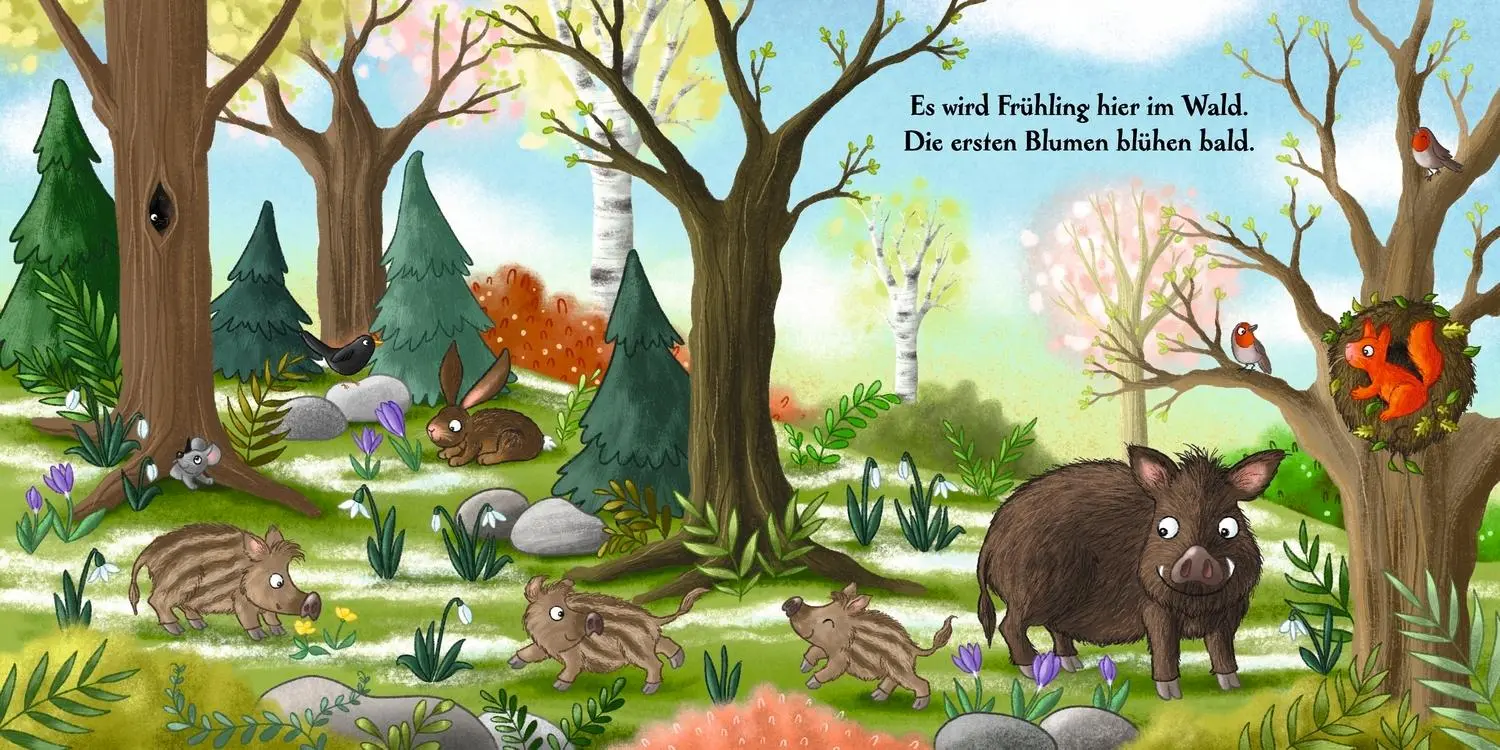 Bild: 9783751207430 | Ein ganzes Jahr hier im Wald | Henrike Lippa | Buch | 66 S. | Deutsch