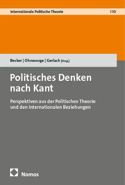 Cover: 9783756017430 | Politisches Denken nach Kant | Manuel Becker (u. a.) | Taschenbuch
