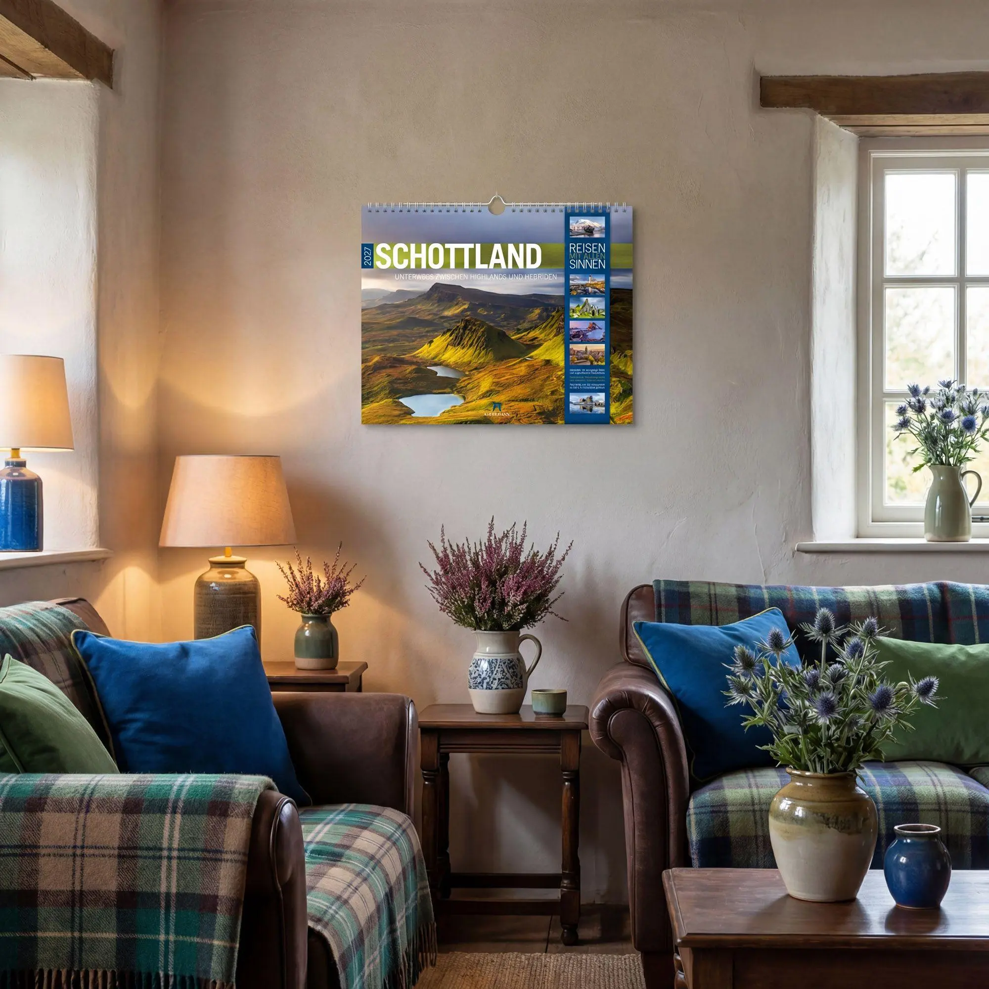 Bild: 9783838427430 | Schottland Kalender 2027 Unterwegs zwischen Highlands und Hebriden