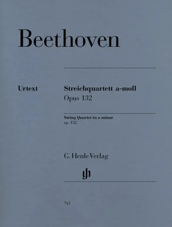 Cover: 9790201807430 | Ludwig van Beethoven - Streichquartett a-moll op. 132 | Emil Platen
