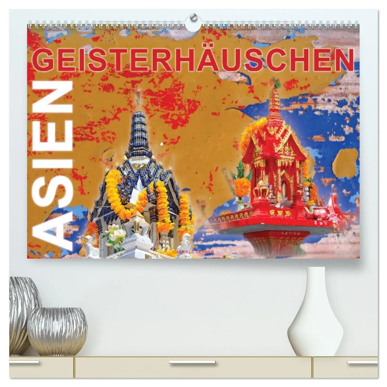Cover: 9783457337530 | Asien Geisterhäuschen (hochwertiger Premium Wandkalender 2026 DIN...
