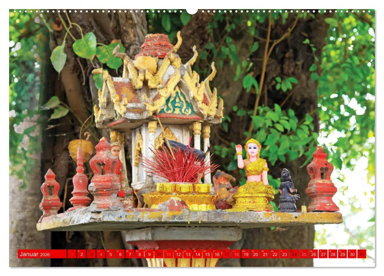 Bild: 9783457337530 | Asien Geisterhäuschen (hochwertiger Premium Wandkalender 2026 DIN...