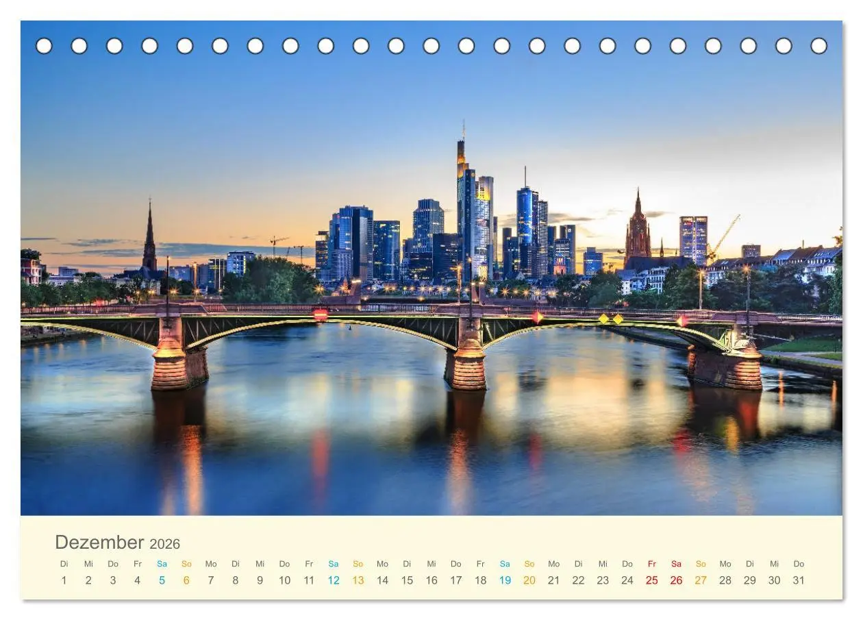 Bild: 9783457407530 | Deutsche Brücken (Tischkalender 2026 DIN A5 quer), CALVENDO...