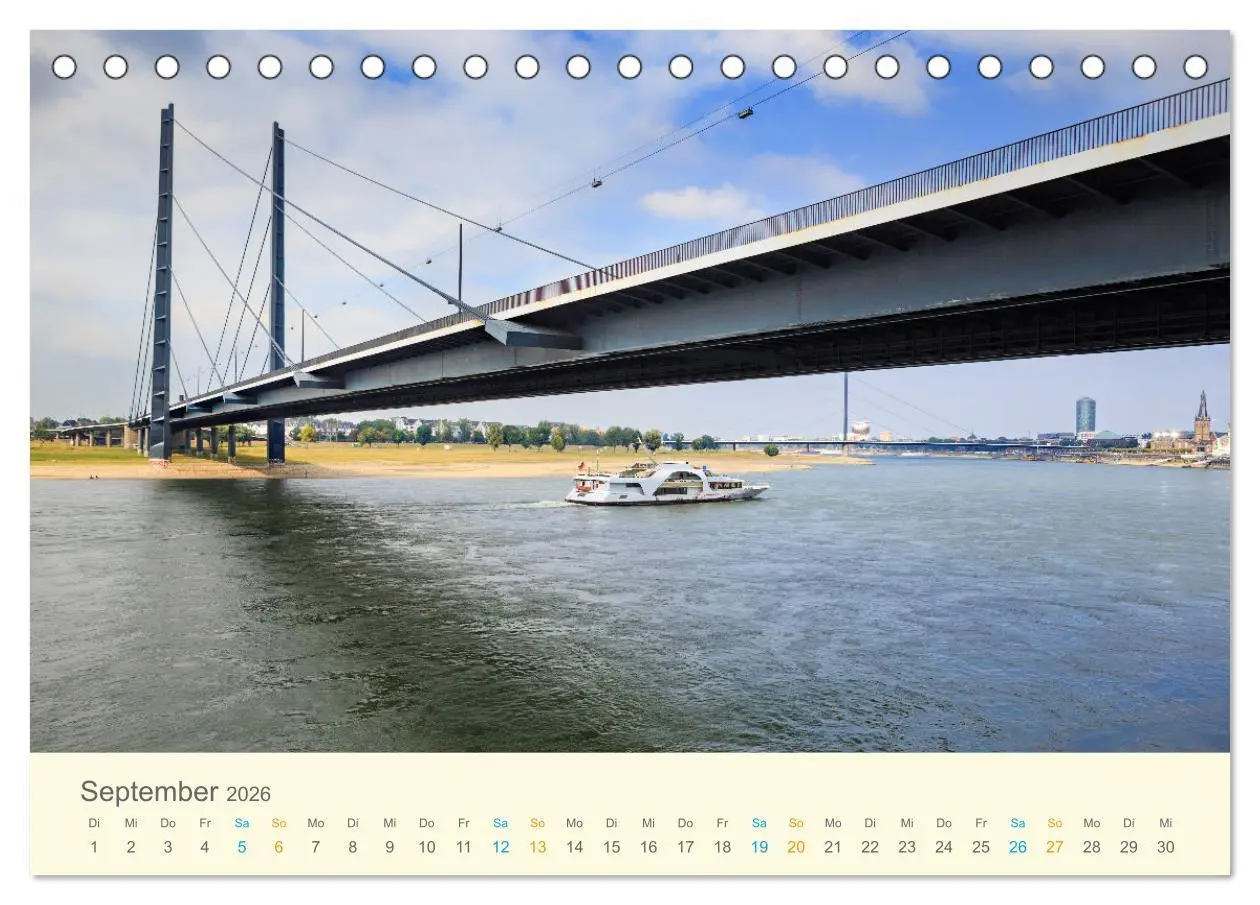 Bild: 9783457407530 | Deutsche Brücken (Tischkalender 2026 DIN A5 quer), CALVENDO...