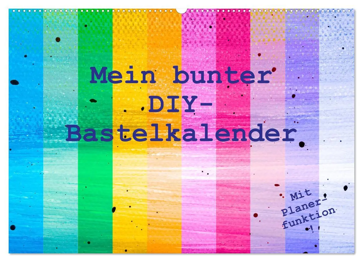 Cover: 9783457717530 | Mein bunter DIY-Bastelkalender (Wandkalender 2026 DIN A2 quer),...