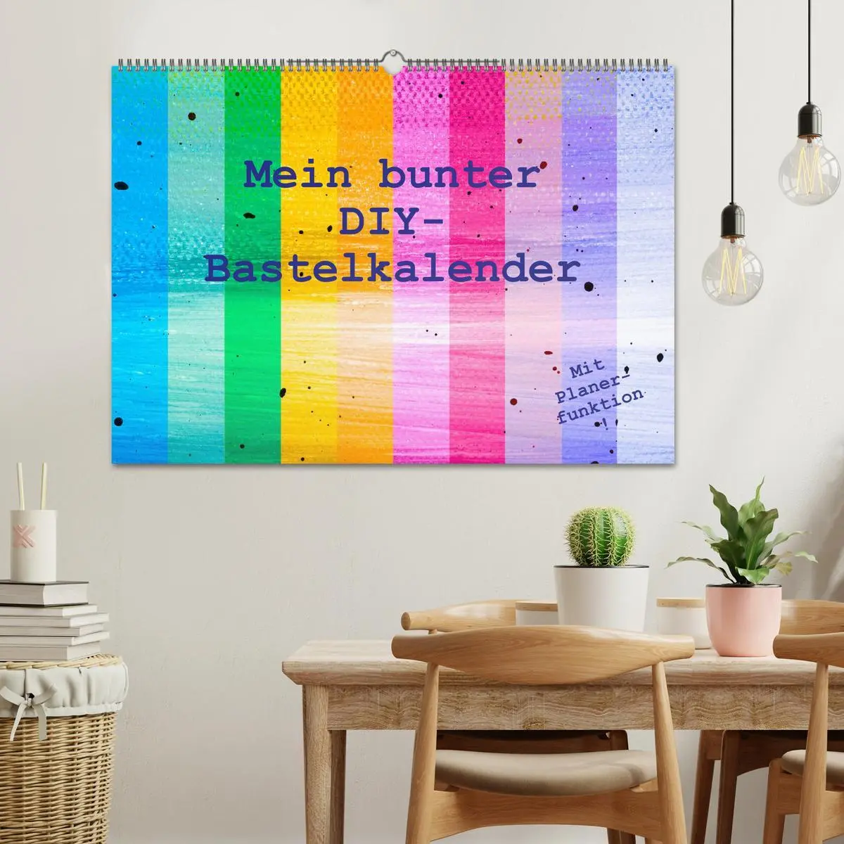 Bild: 9783457717530 | Mein bunter DIY-Bastelkalender (Wandkalender 2026 DIN A2 quer),...