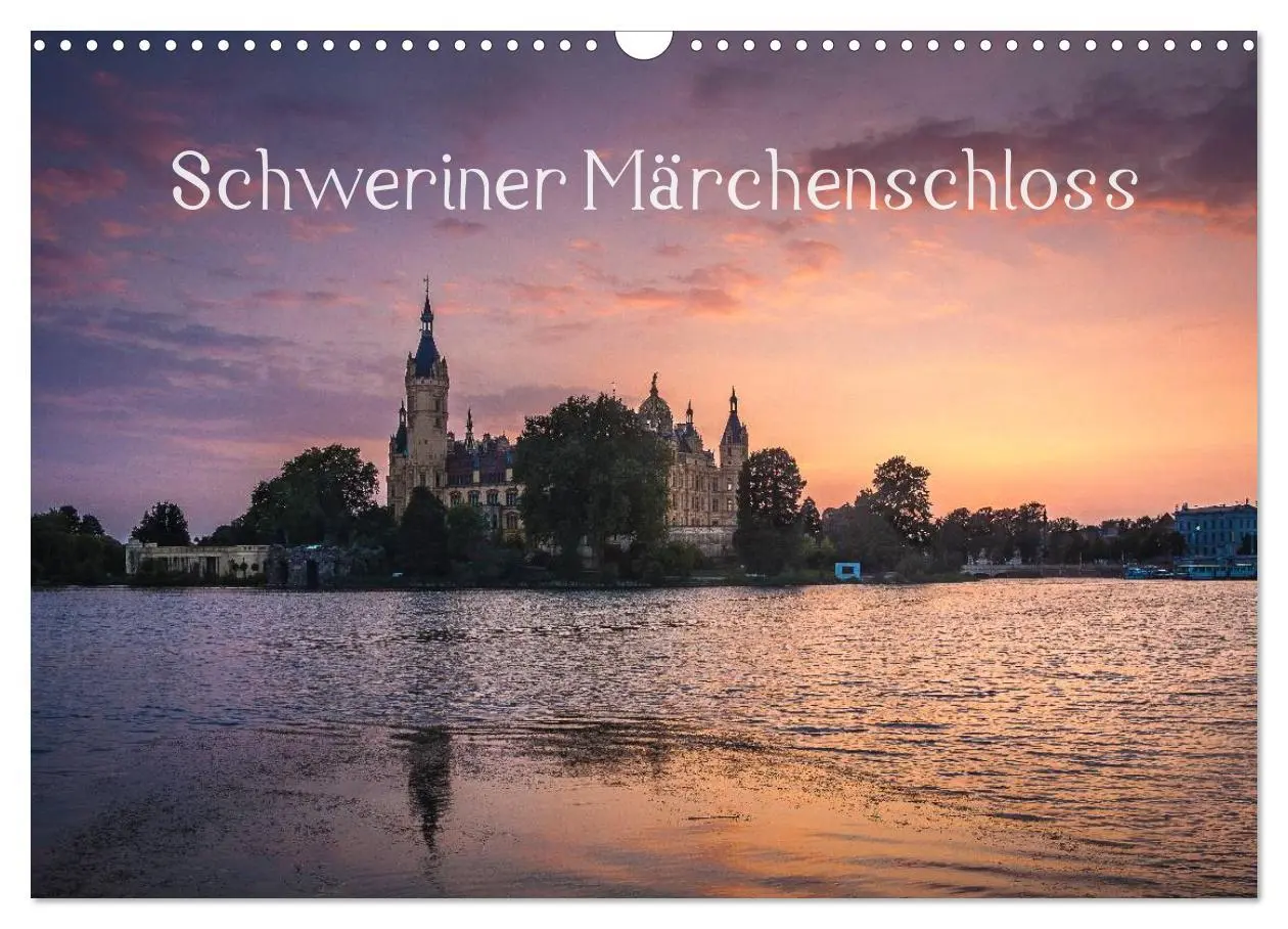 Cover: 9783516117530 | Schweriner Märchenschloss (Wandkalender 2026 DIN A3 quer), CALVENDO...