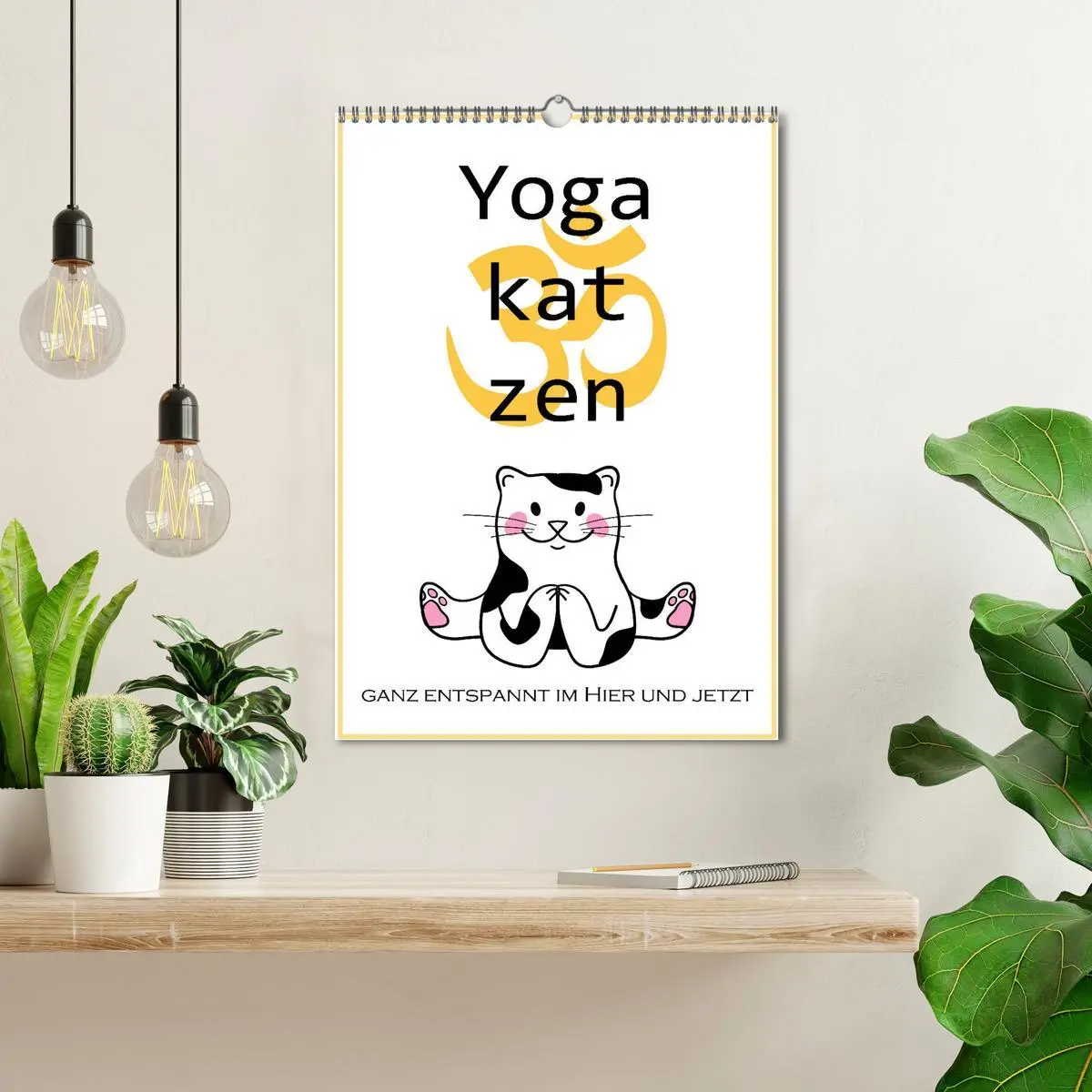 Bild: 9783516357530 | Yogakatzen - ganz entspannt im Hier und Jetzt (Wandkalender 2026...
