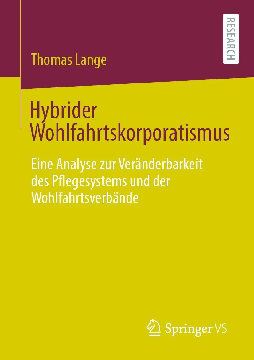 Cover: 9783658307530 | Hybrider Wohlfahrtskorporatismus | Thomas Lange | Taschenbuch | xiii