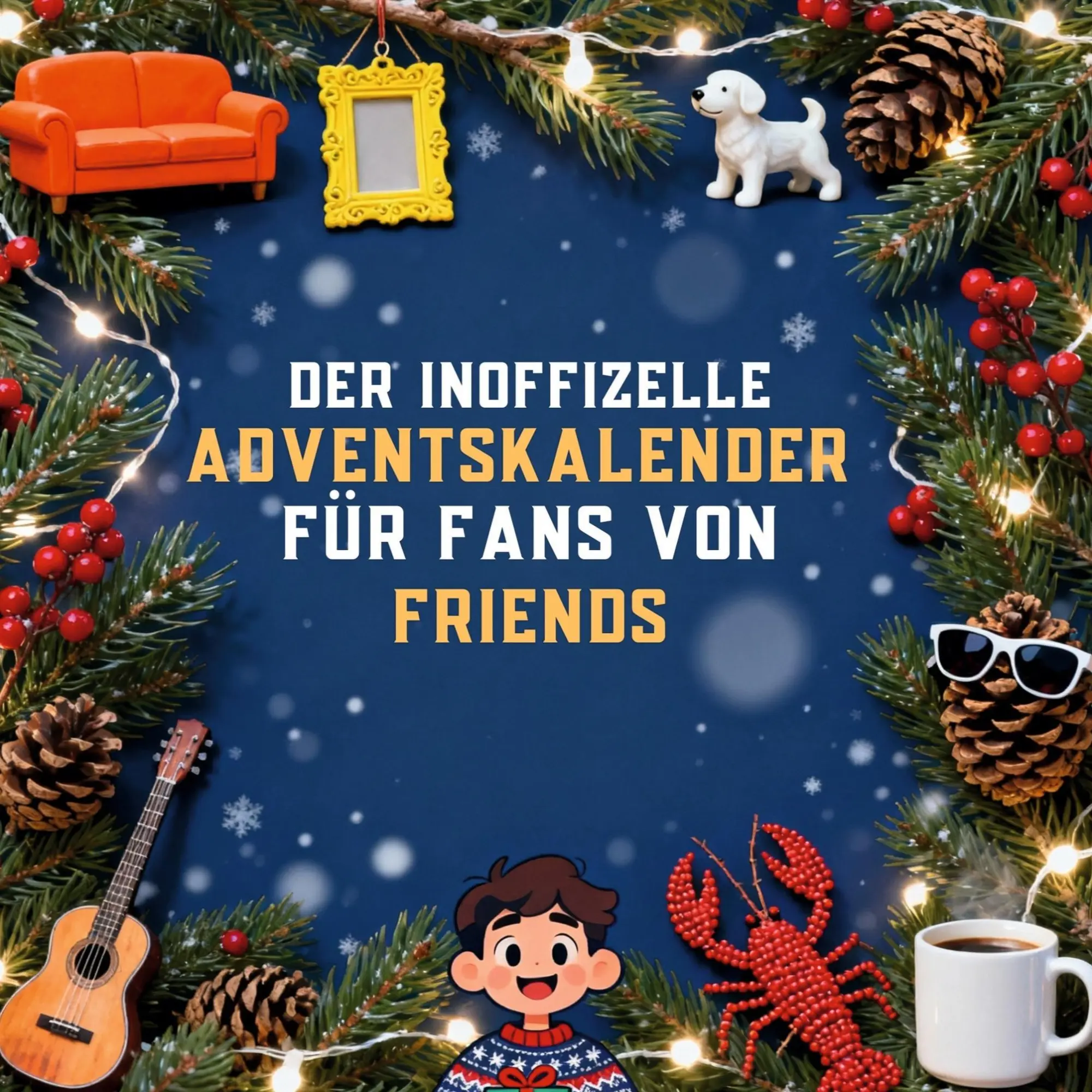Cover: 9783695317530 | Der inoffizielle Adventskalender für Fans von Friends | Schubert