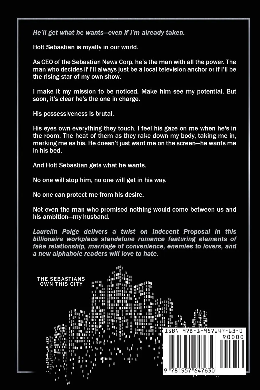 Rückseite: 9781957647630 | Brutal Billionaire | Laurelin Paige | Taschenbuch | Englisch | 2025