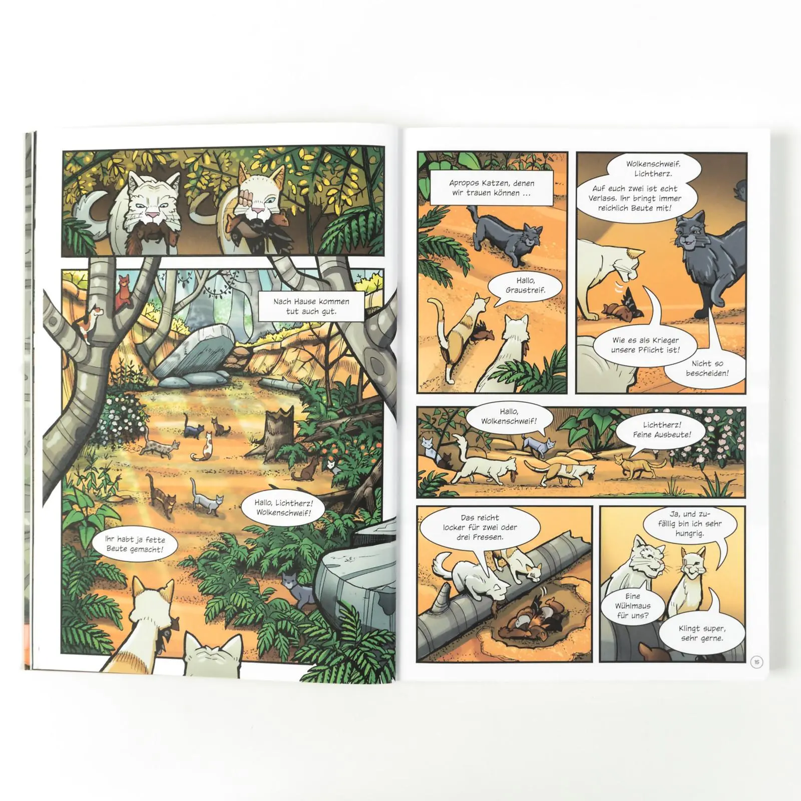 Bild: 9783407757630 | Warrior Cats - Der Dieb des DonnerClans | Graphic Novel | Taschenbuch